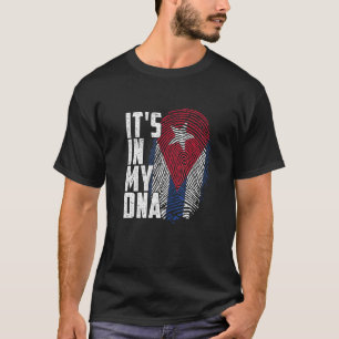 T-shirt Cuba  Hommes Femmes Cubanita Drapeau Cubain