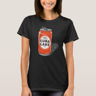 T-shirt Cuba Lake New York Ny Lakelife Soda Can Cola