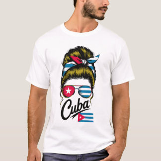 T-shirt Cuba Rétro Bandana & Lunettes de soleil  – P Cubai