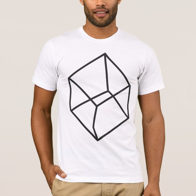 T-shirt Cube cassé (Devant)