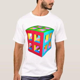 T-shirt Cube coloré