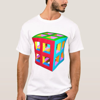 T-shirt Cube coloré
