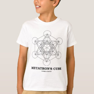 T-shirt Cube de Metatron (Géométrie Sacrée)