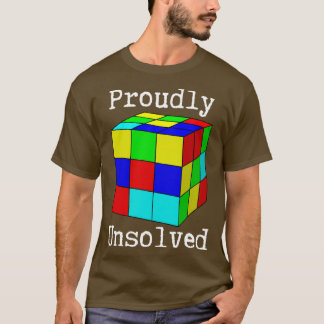 T-shirt Cube fièrement non résolu