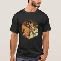 Cubes d'images 3D individuelles, collage photo en