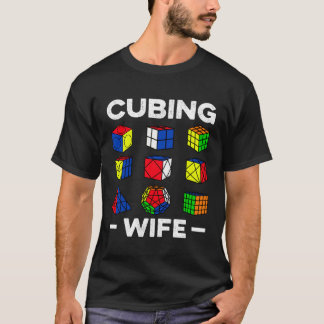 T-shirt Cubing Wife Speedcubing Speedsolving Cuber