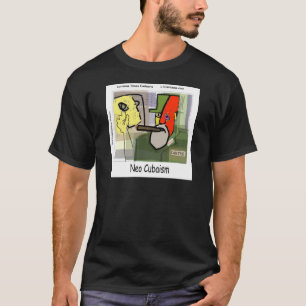 T-shirt Cubiste Castro NeoCubaism drôle