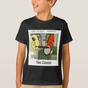 T-shirt Cubiste Castro NeoCubaism drôle