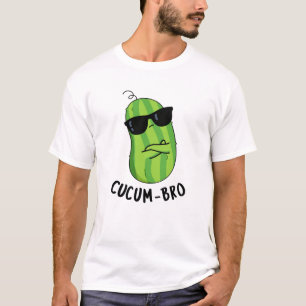 T-shirt Cucum-bro Funny Veggie Cucumber Pun