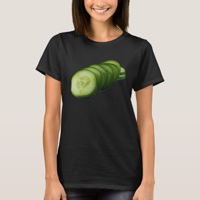 T-shirt Cucumber Slices (Devant)