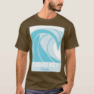 T-shirt Cudjo Key Florida Atlantique FL Crashing Wave
