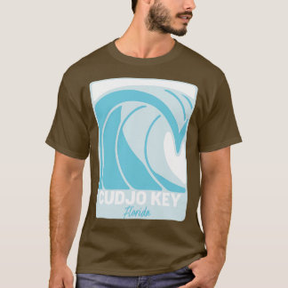 T-shirt Cudjo Key Florida Atlantique FL Crashing Wave