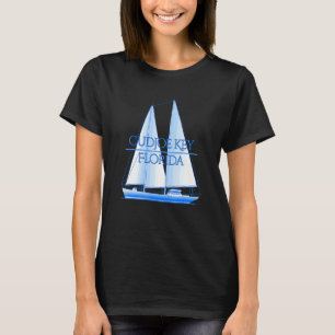 T-shirt Cudjoe Key Florida Côtière Nautique Voilier