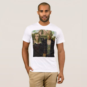 T-shirt Cuillère d'art gothique végétalien