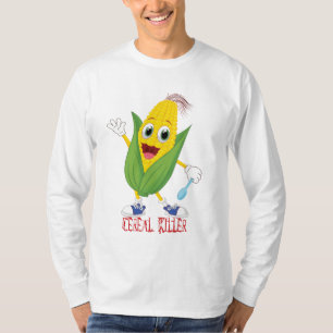 T-shirt "Cuillère de personnage comique : Drôle Céréale At