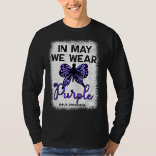 T-shirt Cuillère De Sensibilisation Au Lupus En Mai Nous P
