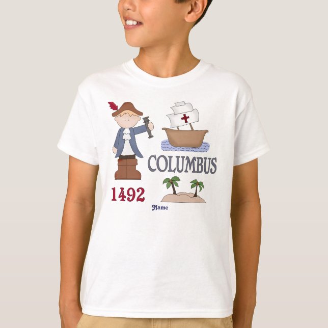 T-shirt Cuir épais personnalisé d'histoire de Christophe (Devant)