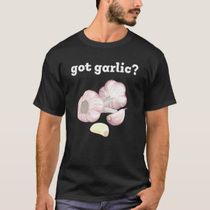 T-shirt Cuisine Ail Cloches Bulbes