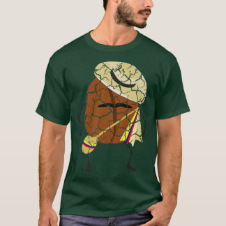 T-shirt Cuisine alimentaire Café Foodie Bean Distressed T-