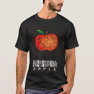 T-shirt Cuisine alimentaire Foodie Pomme dégoûtée