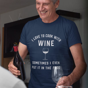 T-shirt Cuisine au vin