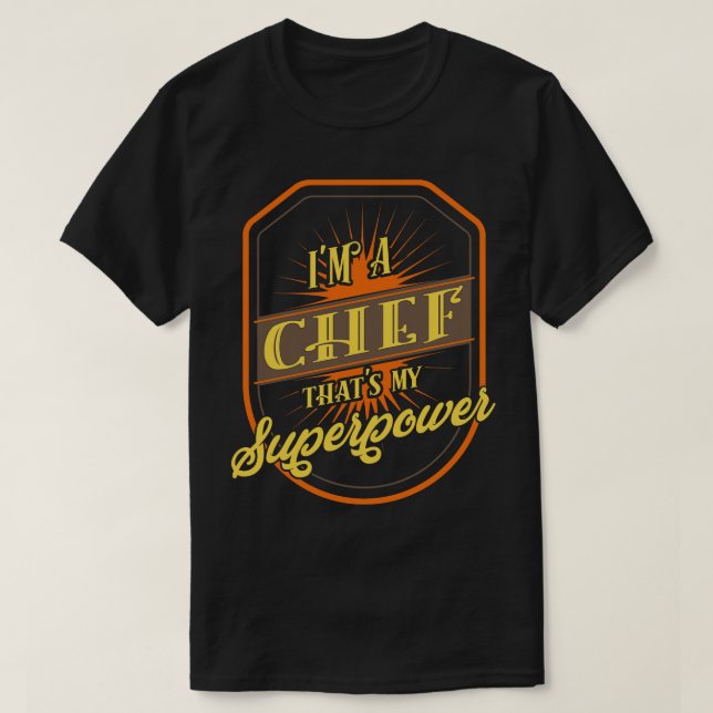 T-shirt Cuisine chef (Design devant)