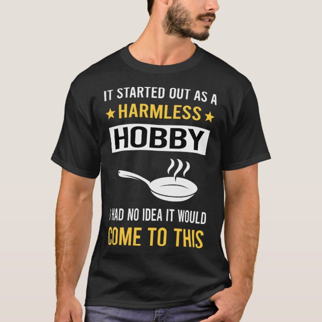 T-shirt Cuisine comme passe-temps inoffensif (Devant)