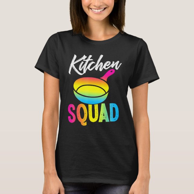 T-shirt Cuisine cool Squad - Cuisine Pansexual Color Pan (Devant)
