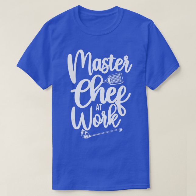 T-shirt cuisine cuisinier cuisinier cuisinier 136 (Design devant)