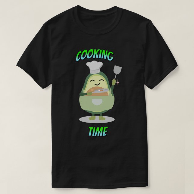 T-shirt cuisine d'avocat (Design devant)