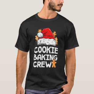T-shirt Cuisine de biscuits Crew Famille de Noël Gingerpai