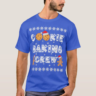 T-shirt Cuisine de biscuits Crew pain d'épice Hommes avec 