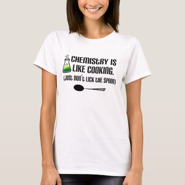 T-shirt Cuisine de chimie (Devant)
