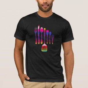T-shirt Cuisine de cuisine rétro