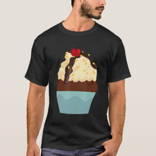 T-shirt Cuisine de Froid Cupcake Dessert Pâtisserie Chef B