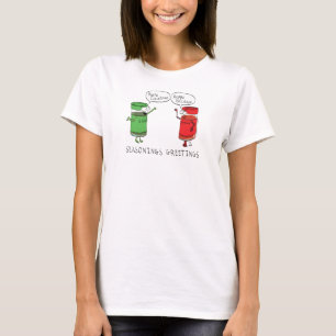 T-shirt Cuisine de Noël Drôle Chef épices