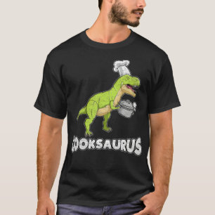 T-shirt Cuisine dinosaure drôle dire chef casquette