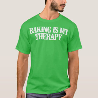 T-shirt Cuisine drôle vintage est ma thérapie