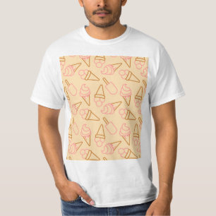 T-shirt Cuisine estivale avec contours de glace