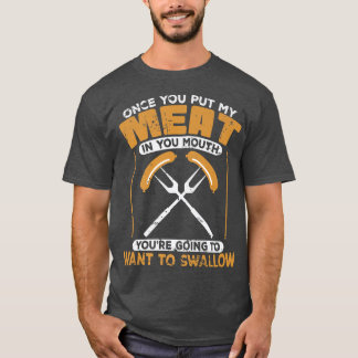 T-shirt Cuisine et grillades dans la cuisine