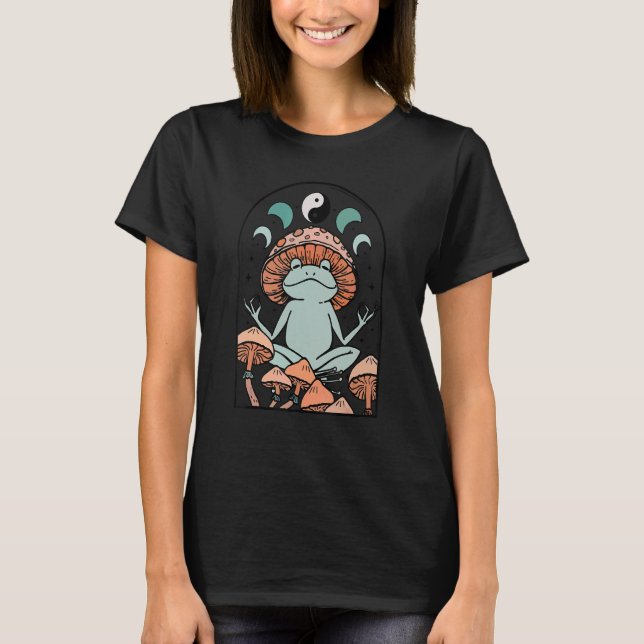T-shirt Cuisine Goblincore grenouille esthétique Toad Cham (Devant)