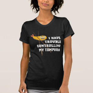 T-shirt Cuisine japonaise Chopsticks de Tempura frits