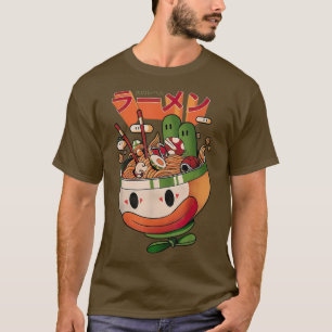 T-shirt Cuisine japonaise de l'étage suivant Kawaii