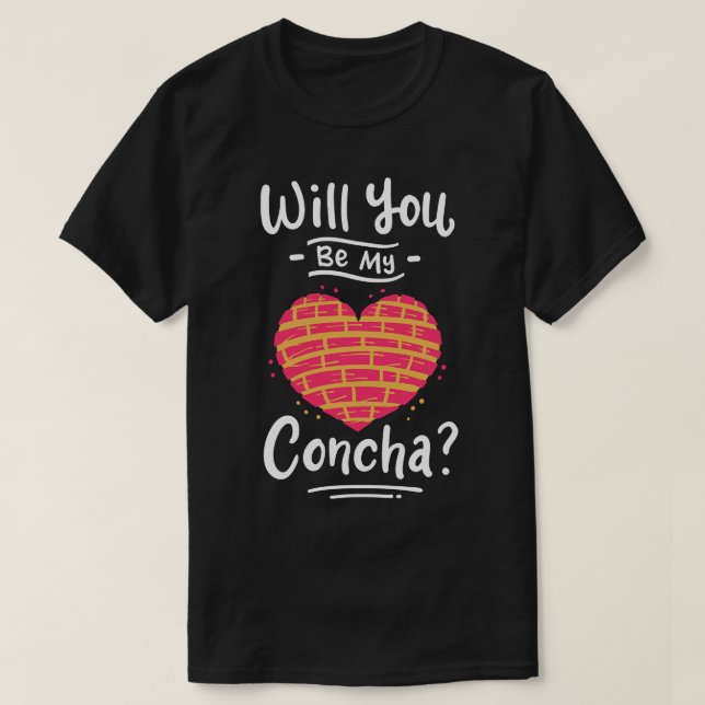T-shirt Cuisine mexicaine Concha (Design devant)