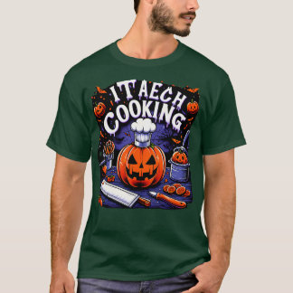 T-shirt Cuisine Obsès Chef School Cuisine classique pour l