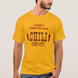 T-shirt Cuisinier de piment outre de la concurrence