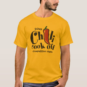 T-shirt Cuisinier de piment outre de la concurrence