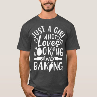 T-shirt Cuisinière à cuisine Cook 1