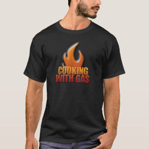 T-shirt Cuisson avec le gaz