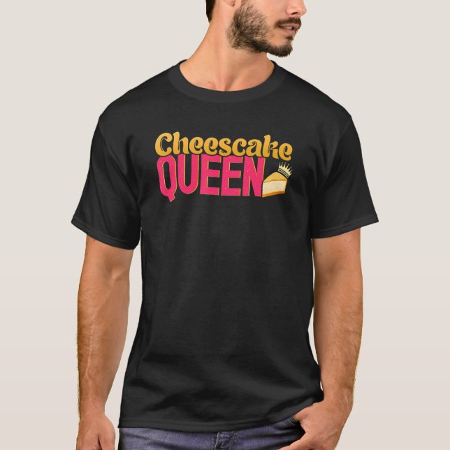 T-shirt Cuisson Queen au fromage Dessert Baker Chef pâtiss (Devant)